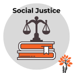 Social Justice Award - Acknowledges individuals who bring critical issues into public view and shift collective awareness. These champions often use storytelling, education, and communication to confront inequity and build understanding.